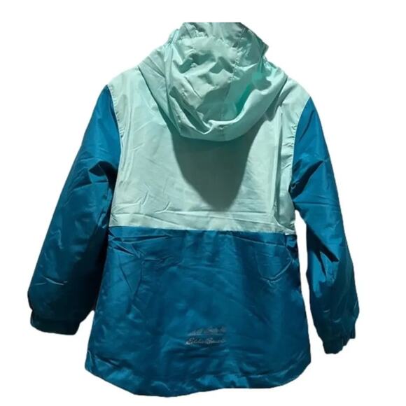 Eddie Bauer Girls Jacket 3 in 1 System Paradise Blue Size Large NWT - Picture 3 of 7
